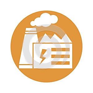 Industry Vector Icon which can easily modify or edit