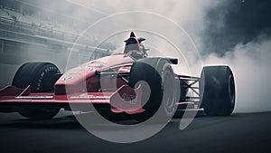 Indy 500 Car Braking