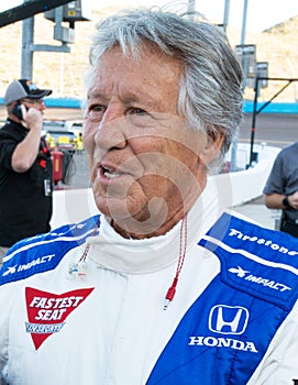 Indy Car Racing Legend Mario Andretti