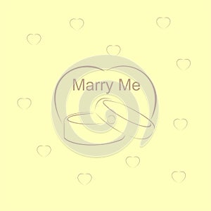 Ine art design that reads merry me