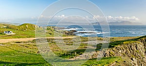 Ineuran Bay coast and cliffs, Malin Head, Ireland\'s northernmost point