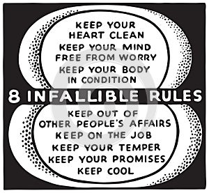 8 Infallible Rules