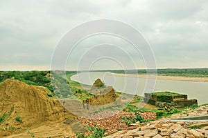 The infamous Chambal Valley, known as paradise of dacoits in the past. photo
