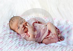 Infant baby girl