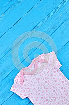 Infant baby natural cotton apparel.