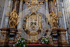 Infant Jesus of Prague in the Discalced Carmelite Church of Our Lady Victorious, Prague, Czech Republic photo