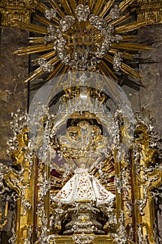 The Infant Jesus of Prague in Church of Our Lady Victorious, Prague, Czech Republic