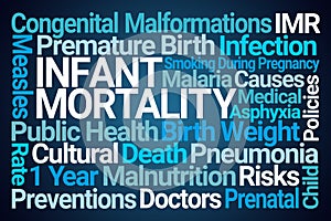 Infant Mortality Word Cloud photo