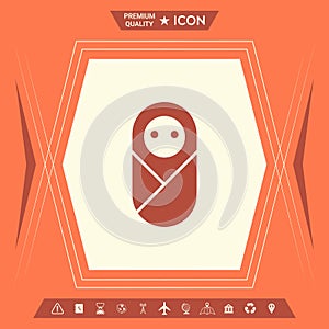 Infant, neonate, newborn icon photo