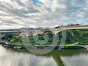 The Infante Dom Henrique bridge over the Douro River