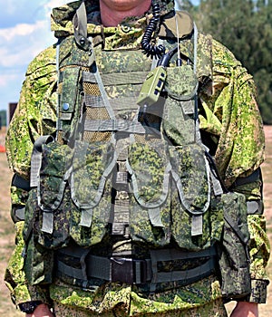 Infantry equipment - unloading waistcoat