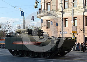 Infantry fighting vehicle Object 695 on a tracked platform Kurganets-25