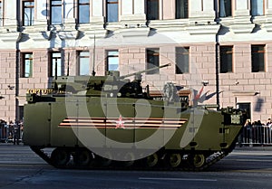 Infantry fighting vehicle Object 695 on a tracked platform Kurganets-25