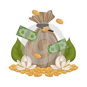 illustration of infaq