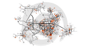 Infected City Pandemic Contact Tracing Quarantine Containment