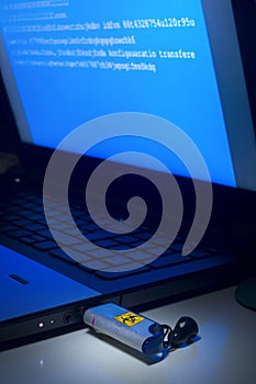 Infecting a computer