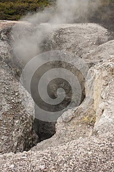 Inferno crater at Waiotapu photo