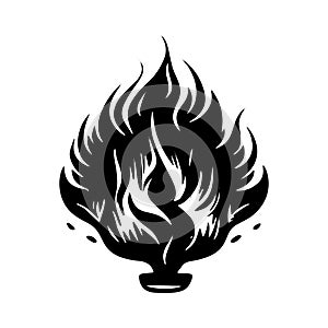 Inferno Ignite - Fiery Symbol of Power