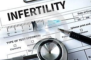 INFERTILITY couple giving a bribe for IVF treatment , Syringe an