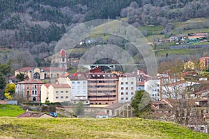 Infiesto village, PiloÃ±a municipality, Asturias, Spain photo