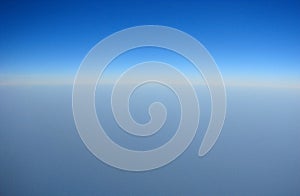 Infinite Blue Sky Background