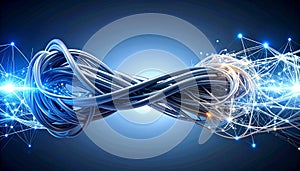 Infinite Digital Connection and Data Stream