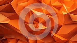 Infinite Intricacy: Monochromatic Orange Geometric Abstraction