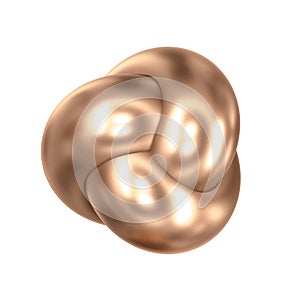 Infinite three dimensional shape, 3d rendering