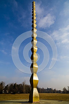 The Infinity Column of Constantin Brancusi, Romania