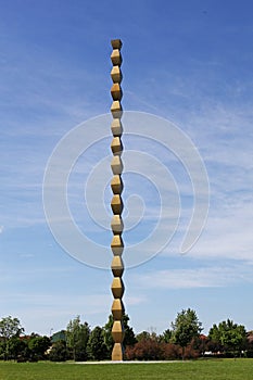 The Infinity Column of Constantin Brancusi, Targu Jiu, Romania