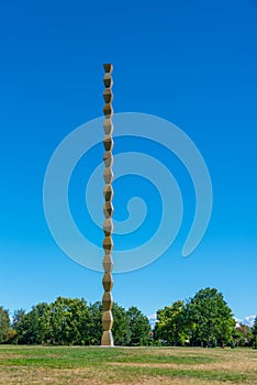 Infinity Column in Romanian town Targu Jiu