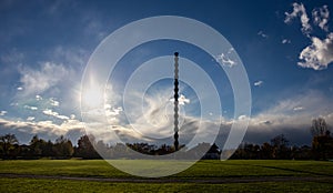Infinity Column before the sunset.