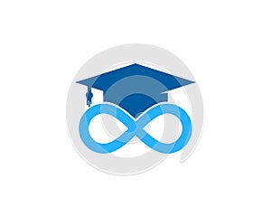 Infinity Education Icon Logo Design ELement