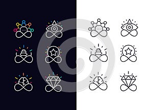 Infinity Inspired Logos Collection.