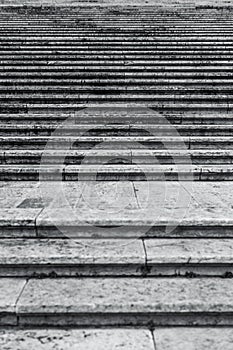 Infinity large limestone stair steps