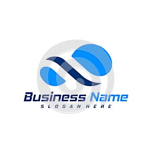 Infinity logo design vector. Nolimit logo design template concept