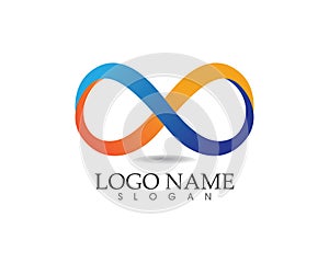 Infinity logo and symbol template