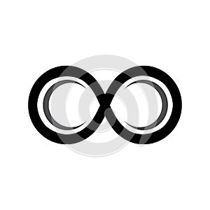 infinity logo and symbol template icons vector