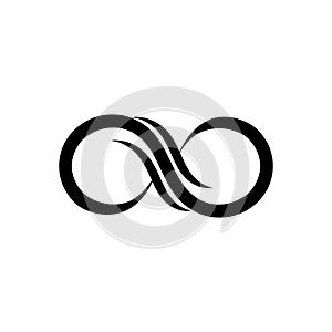 infinity logo and symbol template icons vector