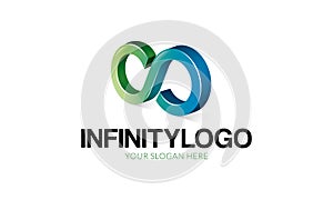 Infinity logo template