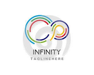 Infinity logo Vector