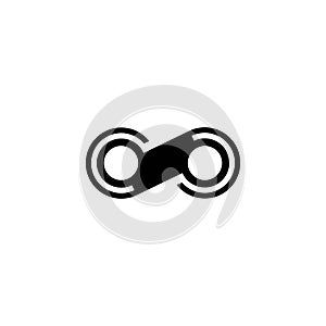 Infinity logo vector icon