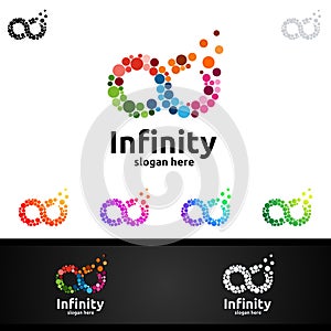 Infinity loop logo Design