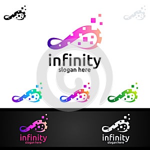 Infinity loop logo Design