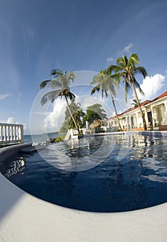 Infinity swimming pool nicaragua