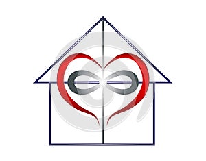Infinity symbol, Heart House Logo