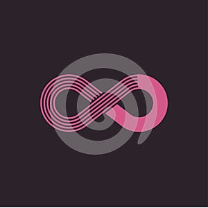 Infinity symbol icon