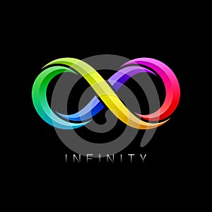 Infinity symbol photo
