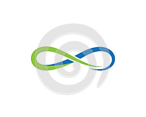 Infinity symbol vector icon