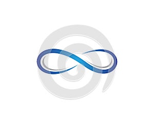 Infinity symbol vector icon